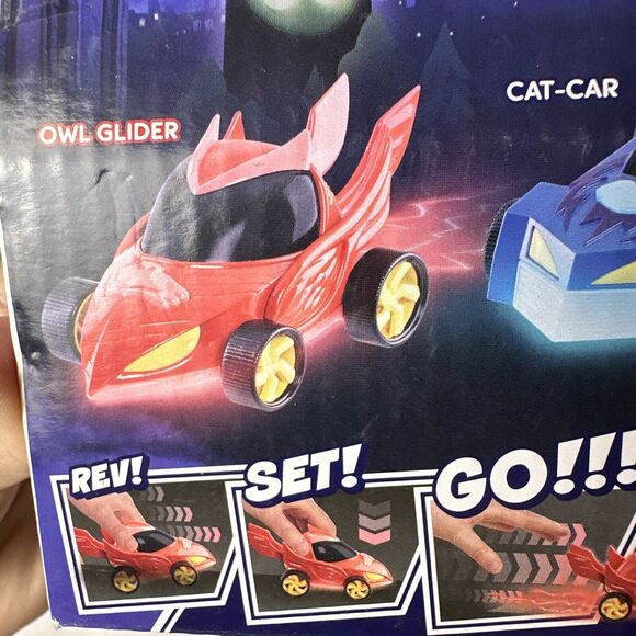 PJ Masks Glow Wheelers Owl Glider Toy Toddler‎ Light Up New NIB - Picture 8 of 11